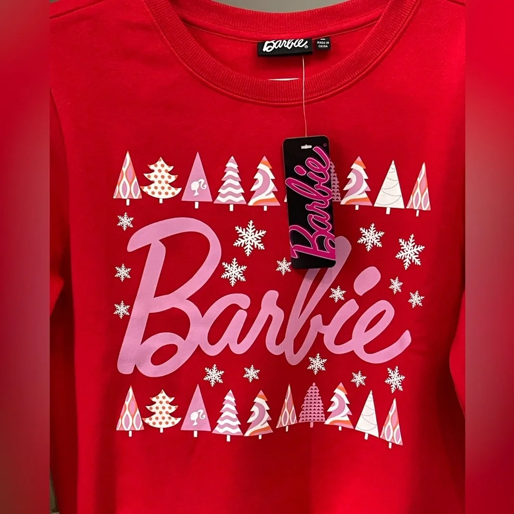 NEW Barbie Winter/Holiday Sweater Size S/M/L - Picture 6 of 7